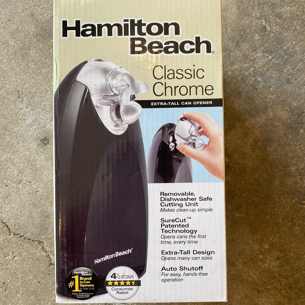 Automatic can opener - Hamilton Beach